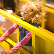 Great Lakes Science Center interactive exhibit 
